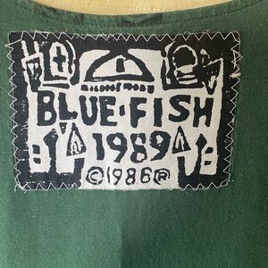 Vintage 1989 Blue Fish tunic and T-shirt dress